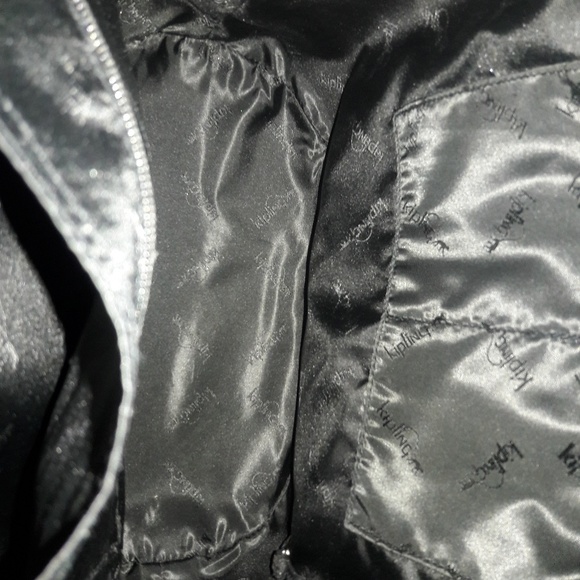 KiplingFabric and suede tote - Picture 4 of 5